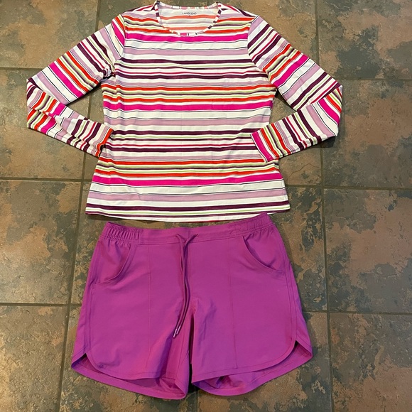 Lands' End Other - ⭐️SALE 7/$25⭐️Lands end bathing suit set size 8 and medium